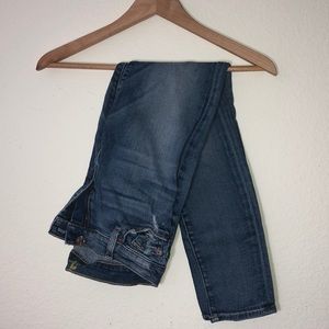 7 for all mankind the ankle skinny jeans